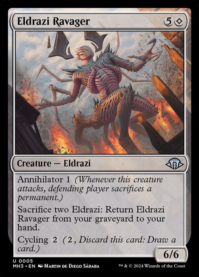 Eldrazi Ravager [Modern Horizons 3] (5)