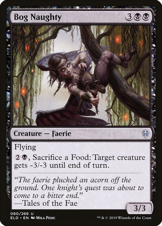 Bog Naughty [Throne of Eldraine] (80)