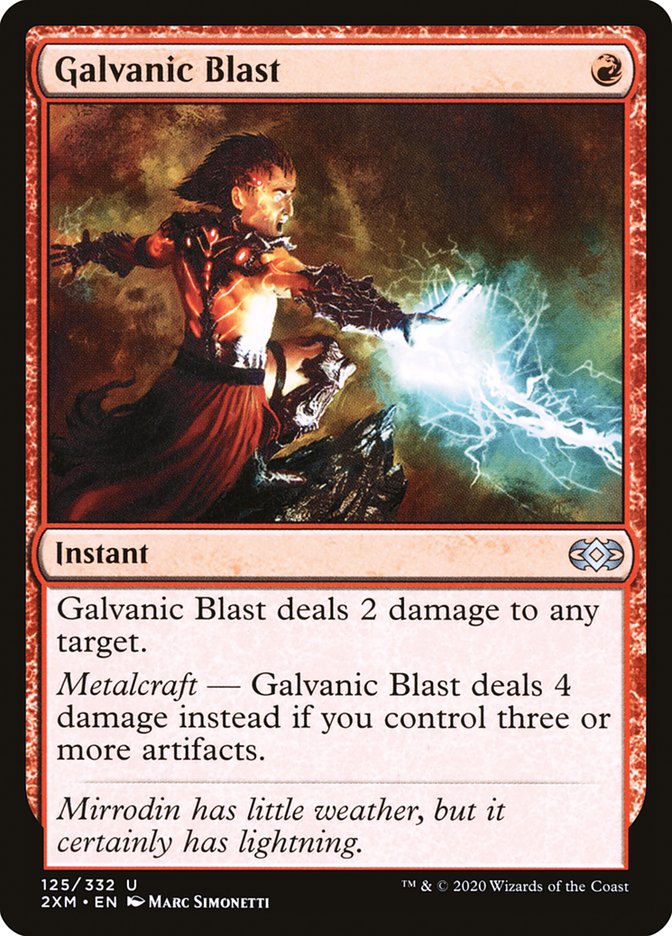 Galvanic Blast [Double Masters] (125)