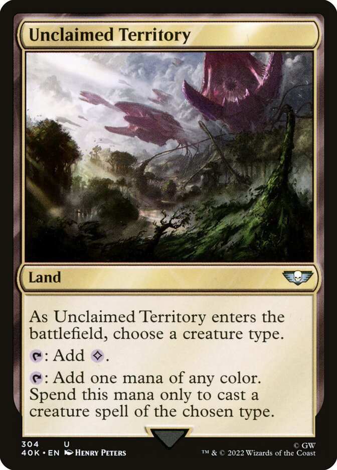 Unclaimed Territory [Warhammer 40,000 Commander] (304)