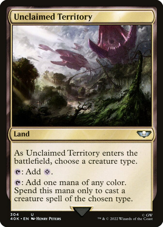 Unclaimed Territory [Warhammer 40,000 Commander] (304)