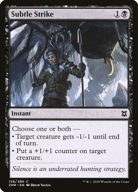 Subtle Strike [Zendikar Rising] (128)