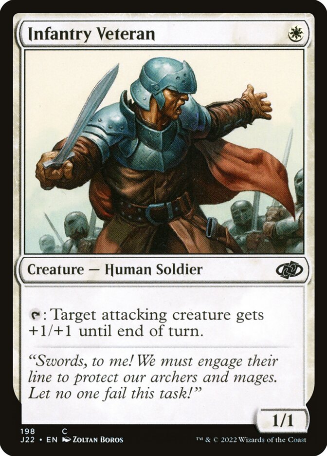 Infantry Veteran [Jumpstart 2022] (198)
