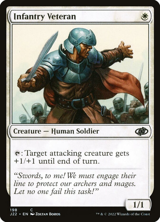 Infantry Veteran [Jumpstart 2022] (198)