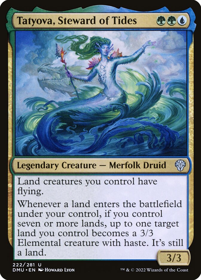 Tatyova, Steward of Tides [Dominaria United] (222)