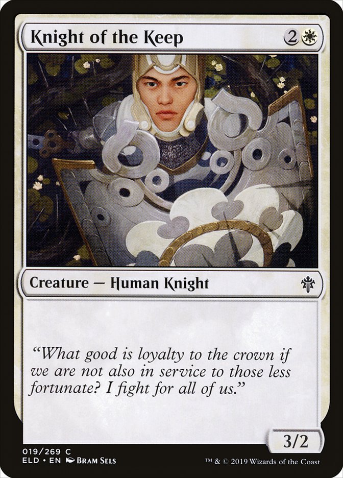 Knight of the Keep [Throne of Eldraine] (19)