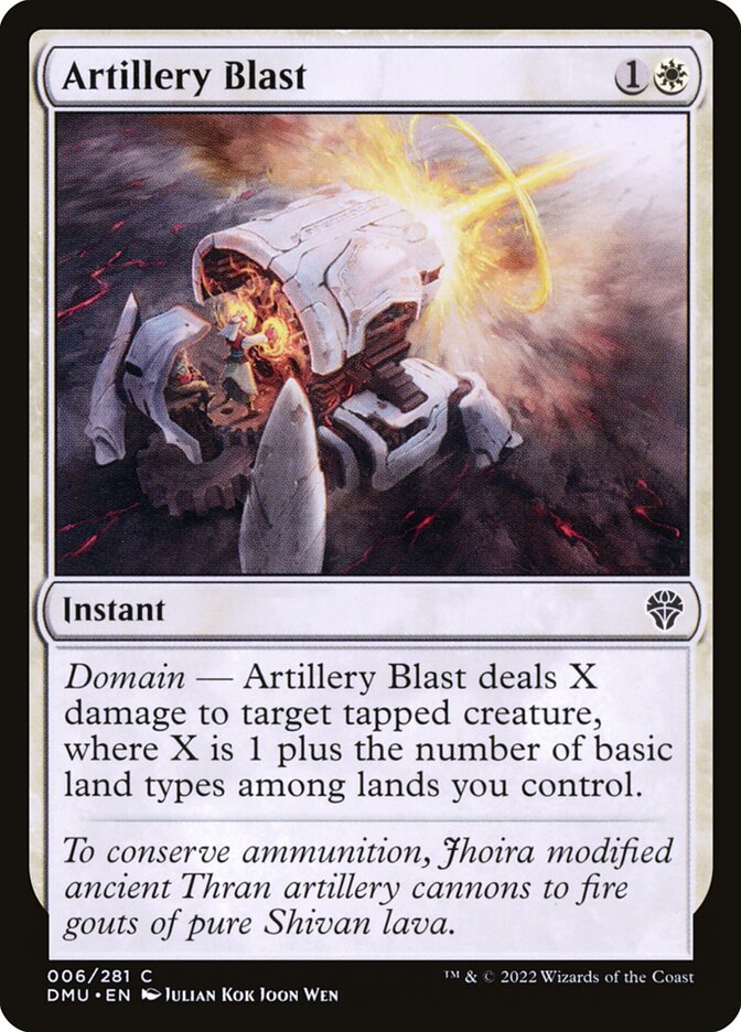 Artillery Blast [Dominaria United] (6)