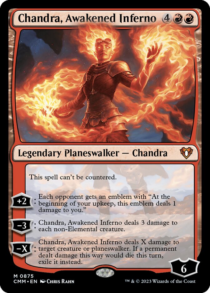 Chandra, Awakened Inferno [Commander Masters] (875)