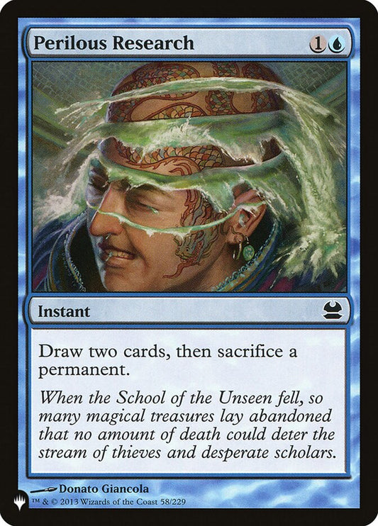 Perilous Research [The List] (MMA-58)