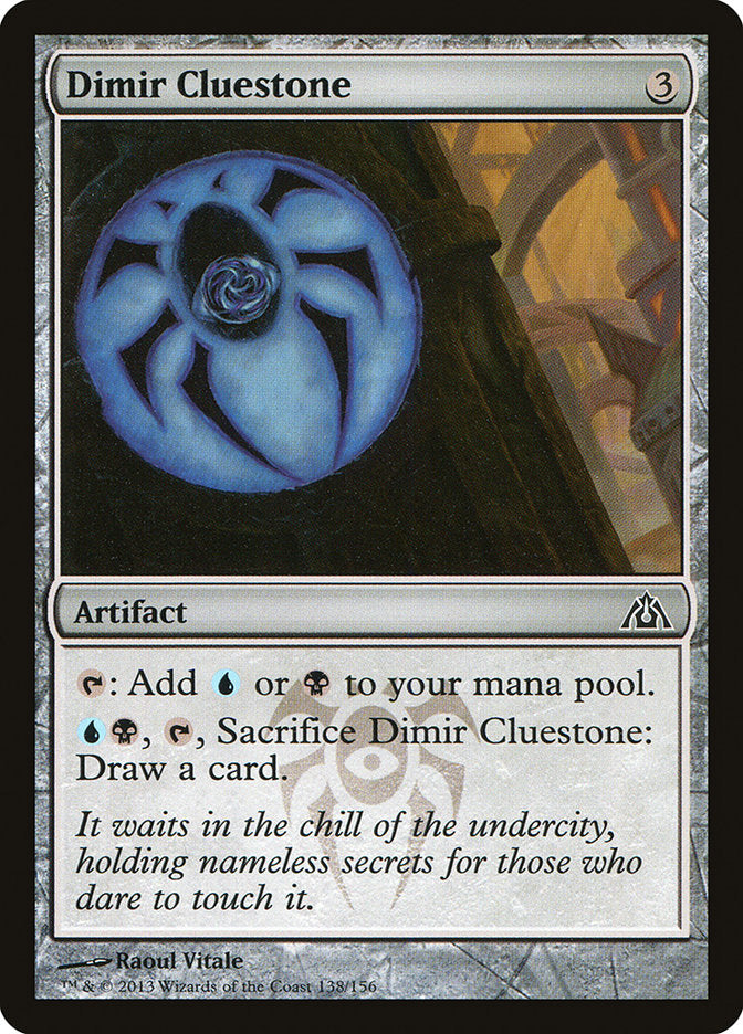 Dimir Cluestone [Dragon's Maze] (138)