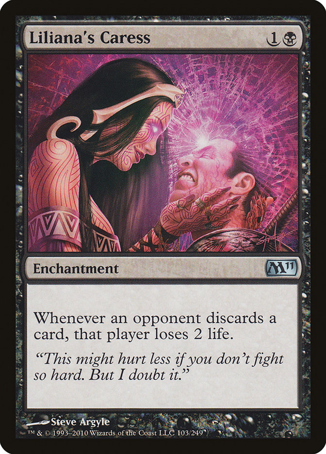 Liliana's Caress [Magic 2011] (103)