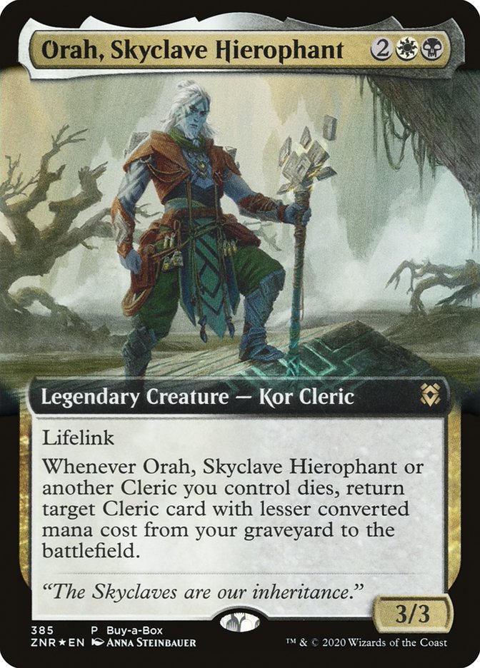 Orah, Skyclave Hierophant [Zendikar Rising] (385)