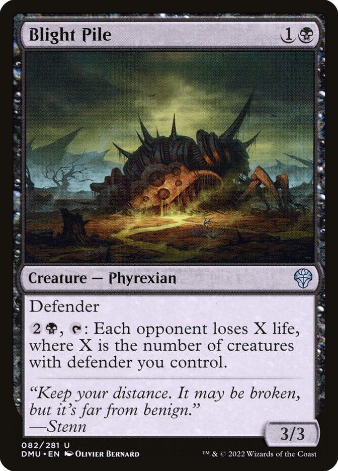 Blight Pile [Dominaria United] (82)