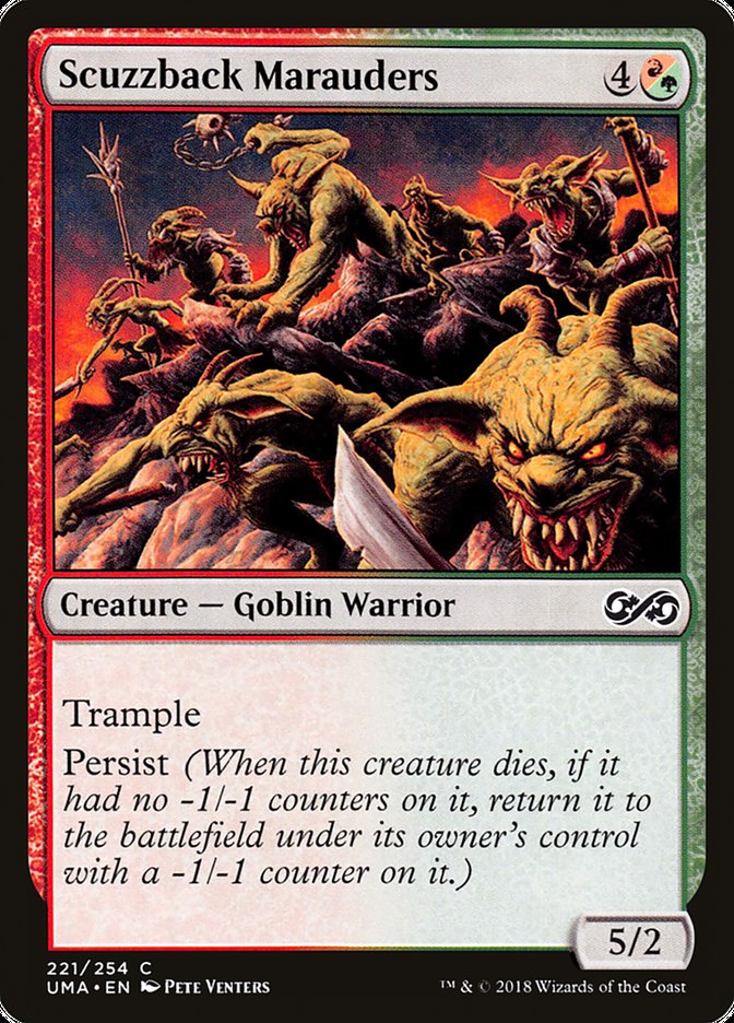 Scuzzback Marauders [Ultimate Masters] (221)