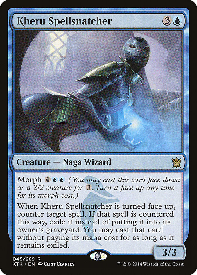 Kheru Spellsnatcher [Khans of Tarkir] (45)