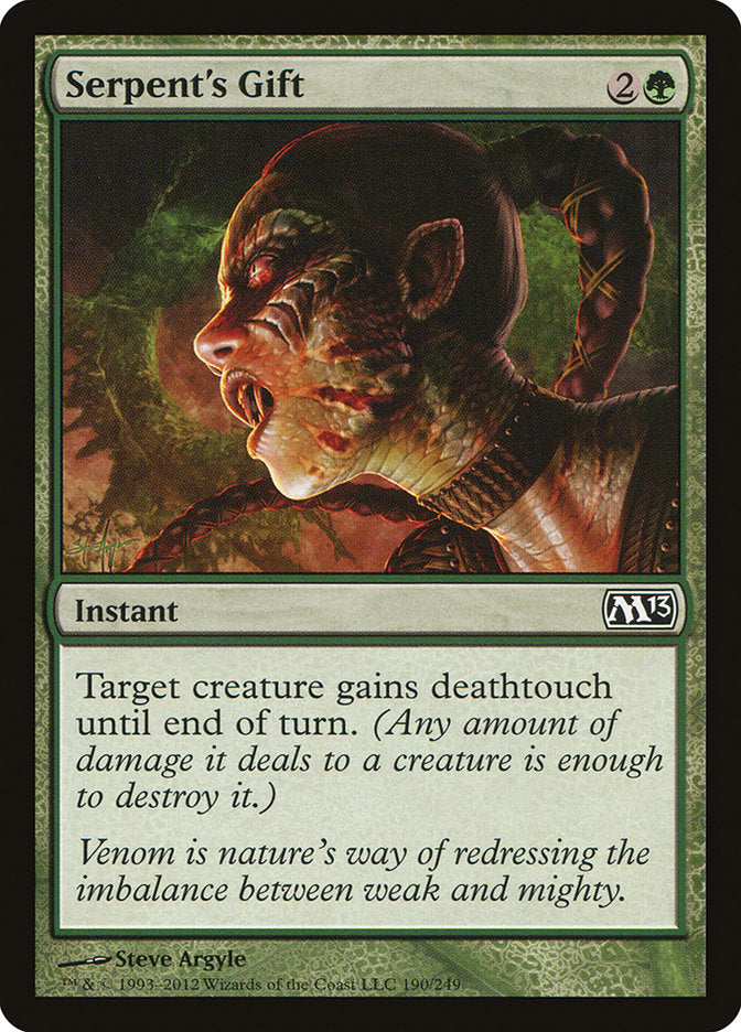 Serpent's Gift [Magic 2013] (190)