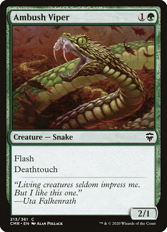 Ambush Viper [Commander Legends] (213)