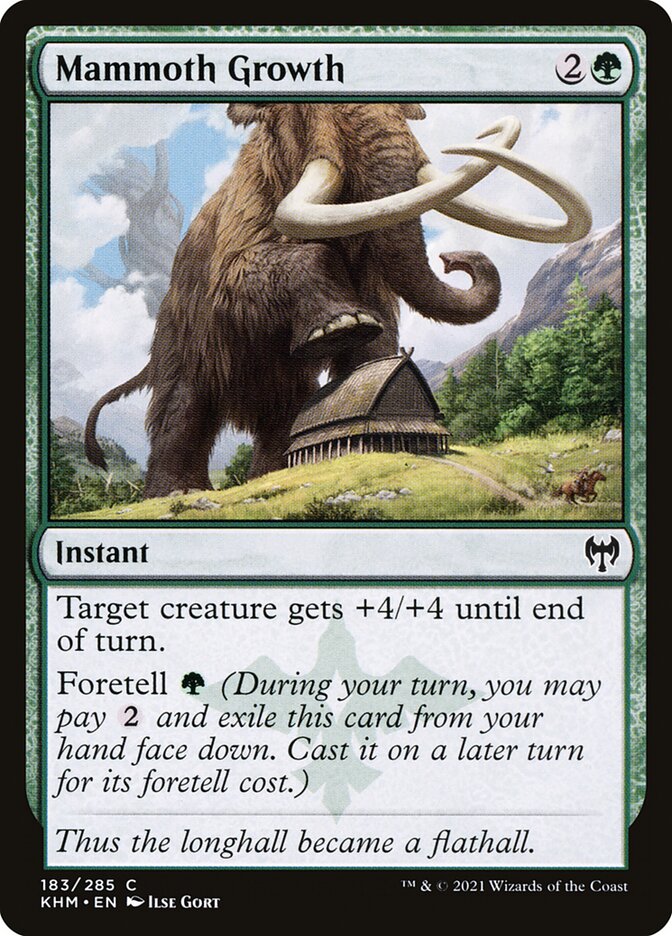 Mammoth Growth [Kaldheim] (183)