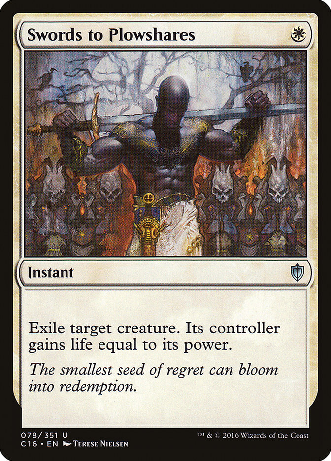Swords to Plowshares [Commander 2016] (78)