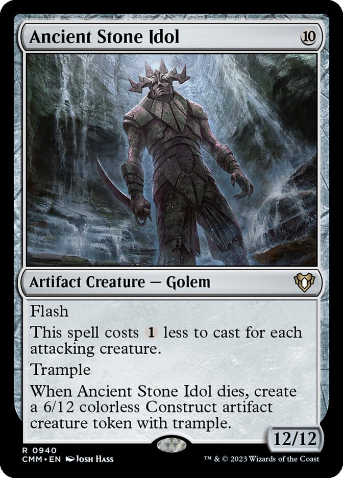 Ancient Stone Idol [Commander Masters] (940)
