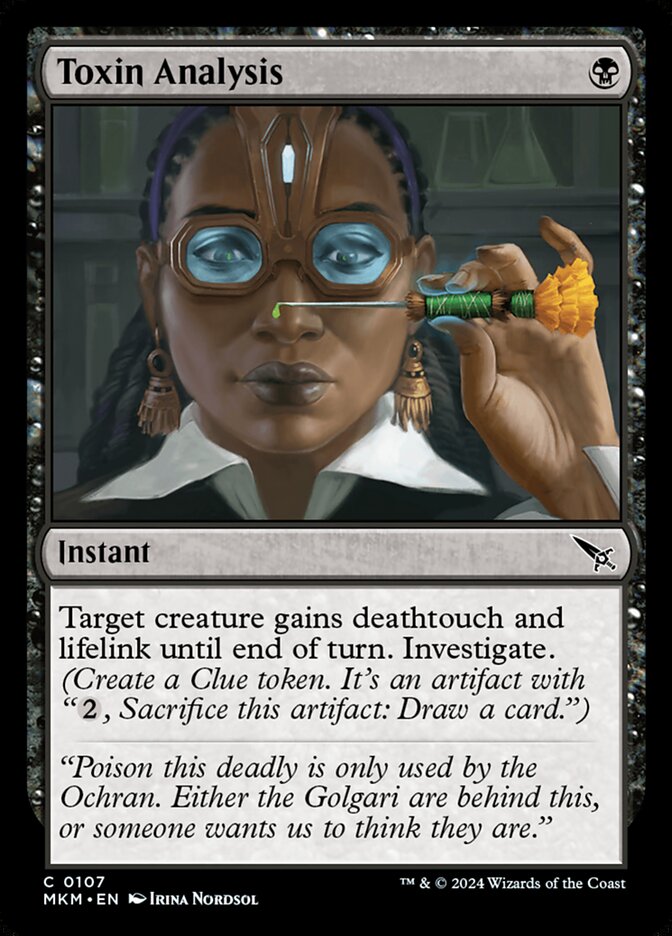 Toxin Analysis [Murders at Karlov Manor] (107)