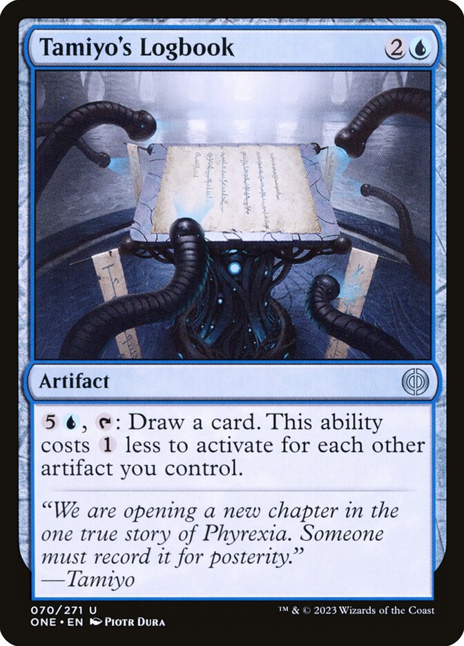 Tamiyo's Logbook [Phyrexia: All Will Be One] (70)