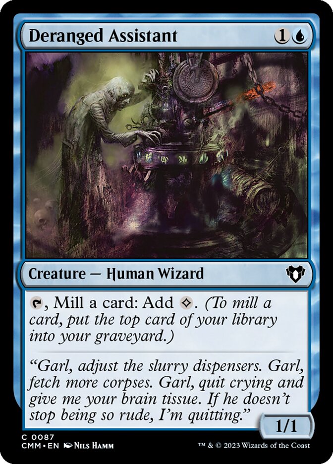 Deranged Assistant [Commander Masters] (87)