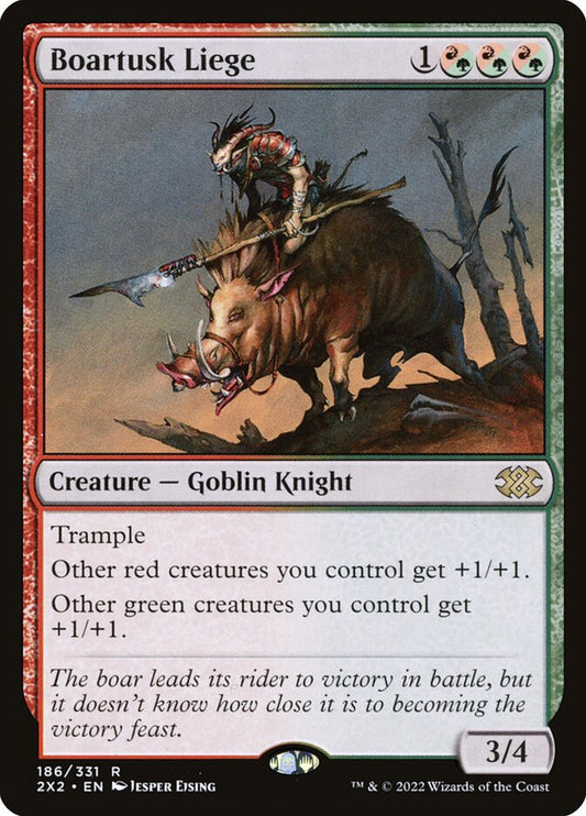 Boartusk Liege [Double Masters 2022] (186)