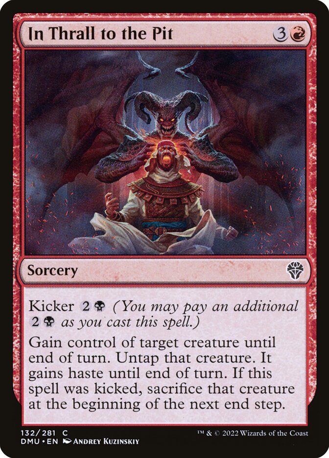 In Thrall to the Pit [Dominaria United] (132)