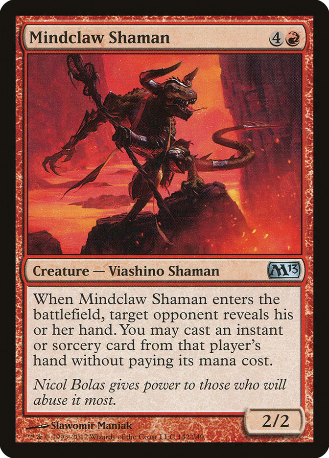 Mindclaw Shaman [Magic 2013] (142)