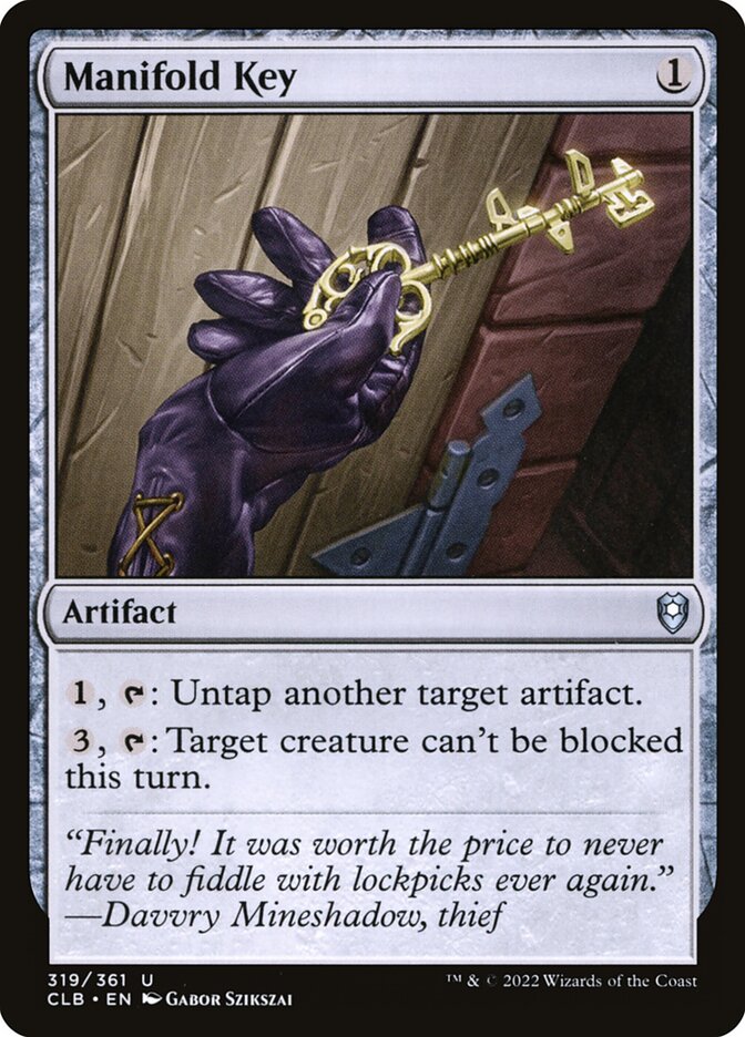Manifold Key [Commander Legends: Battle for Baldur's Gate] (319)