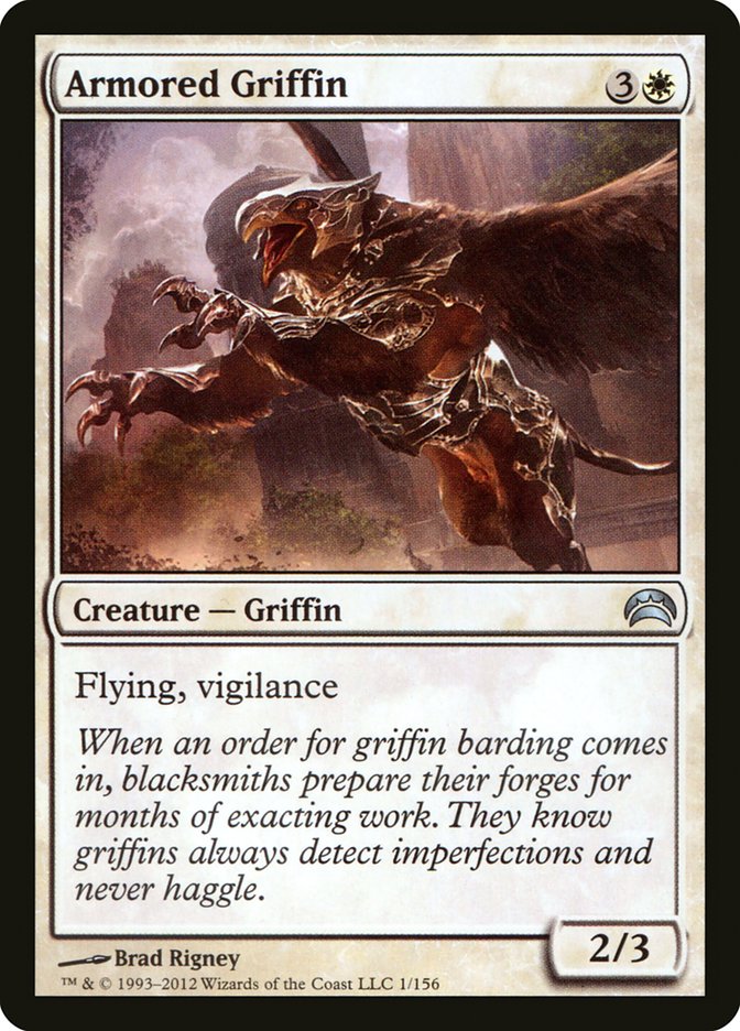 Armored Griffin [Planechase 2012] (1)