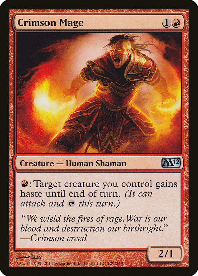 Crimson Mage [Magic 2012] (129)