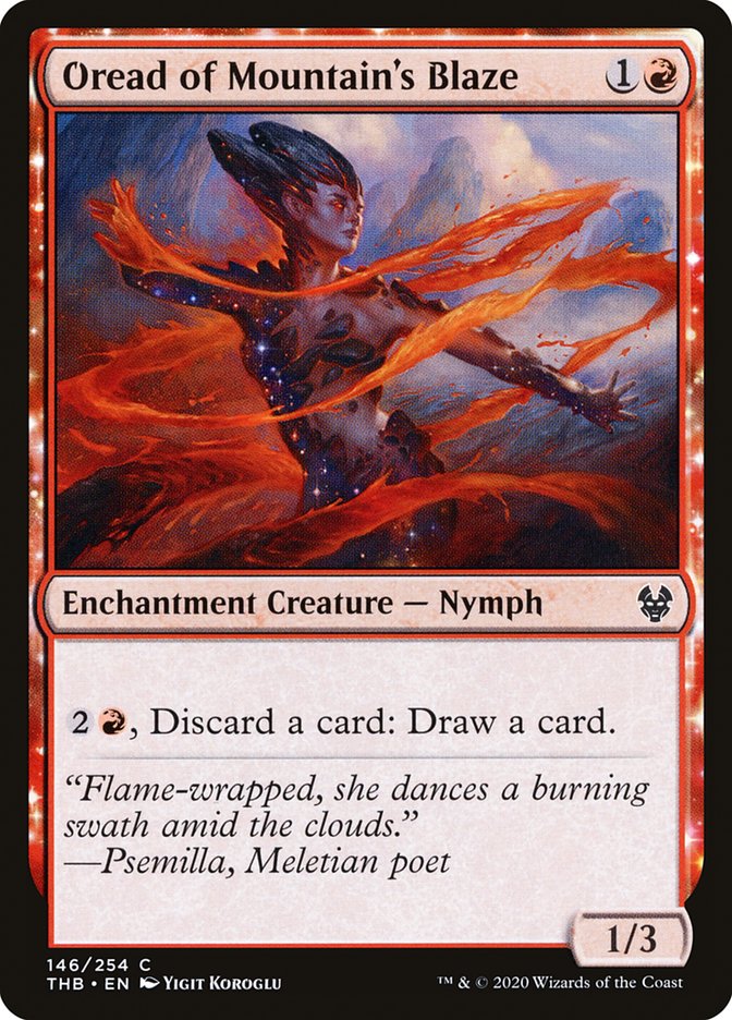 Oread of Mountain's Blaze [Theros Beyond Death] (146)