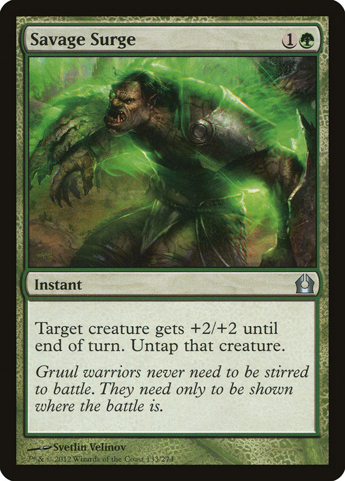 Savage Surge [Return to Ravnica] (133)