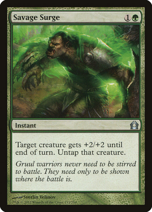 Savage Surge [Return to Ravnica] (133)
