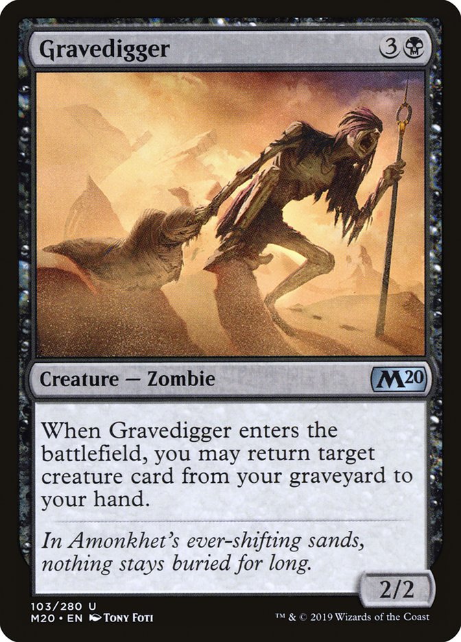 Gravedigger [Core Set 2020] (103)