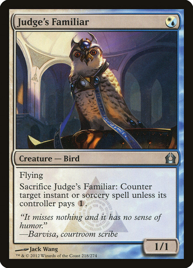 Judge's Familiar [Return to Ravnica] (218)