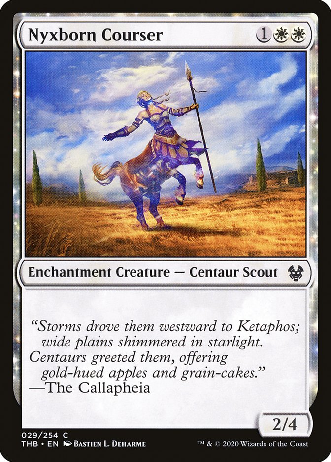 Nyxborn Courser [Theros Beyond Death] (29)