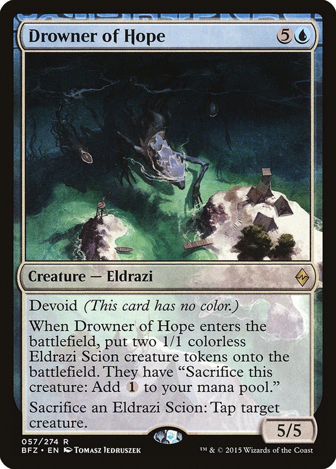 Drowner of Hope [Battle for Zendikar] (57)