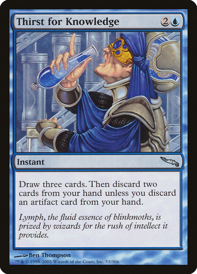 Thirst for Knowledge [Mirrodin] (53)