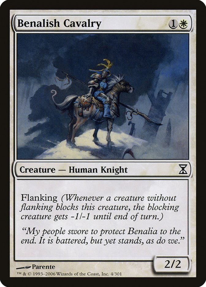 Benalish Cavalry [Time Spiral] (4)