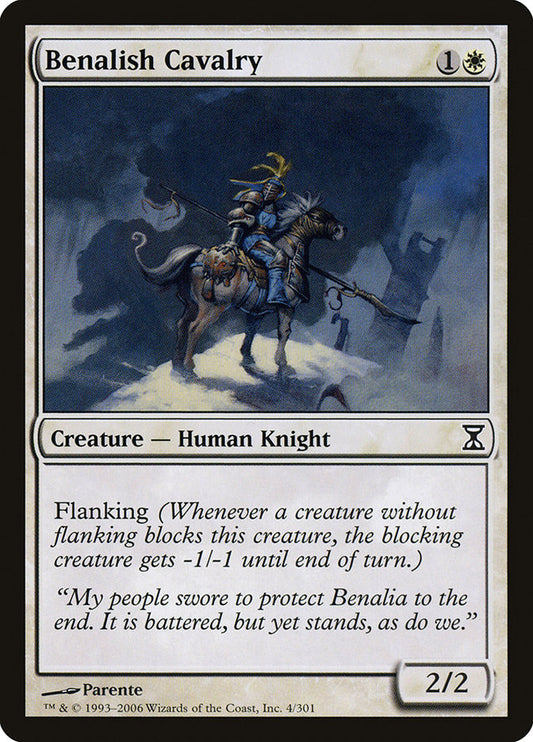 Benalish Cavalry [Time Spiral] (4)