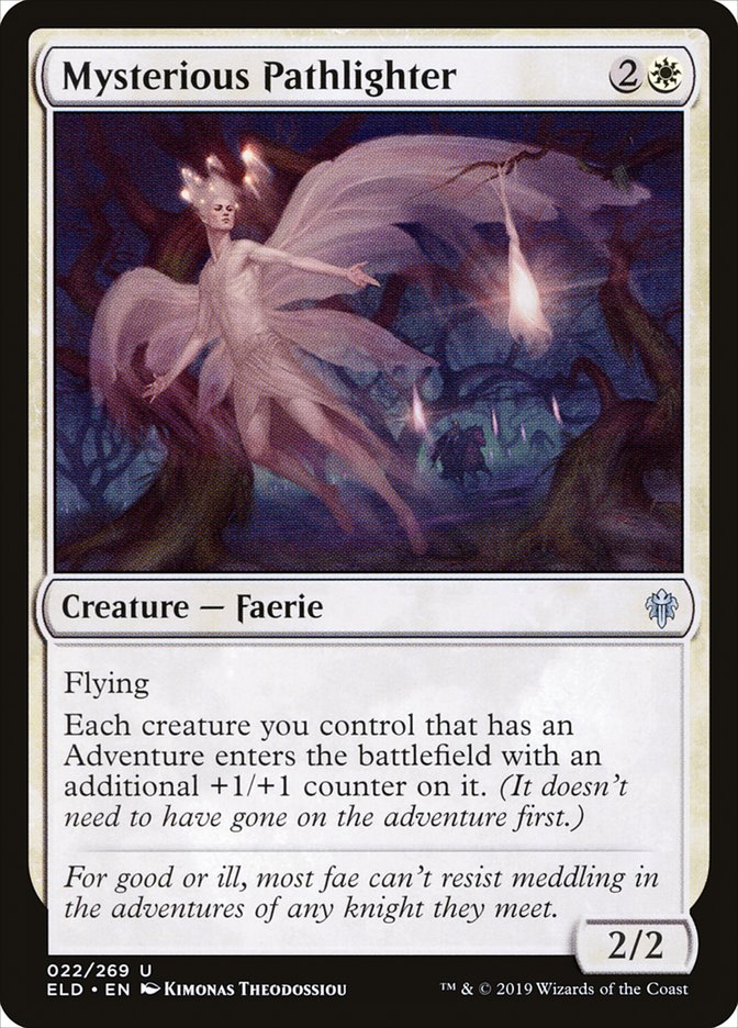 Mysterious Pathlighter [Throne of Eldraine] (22)