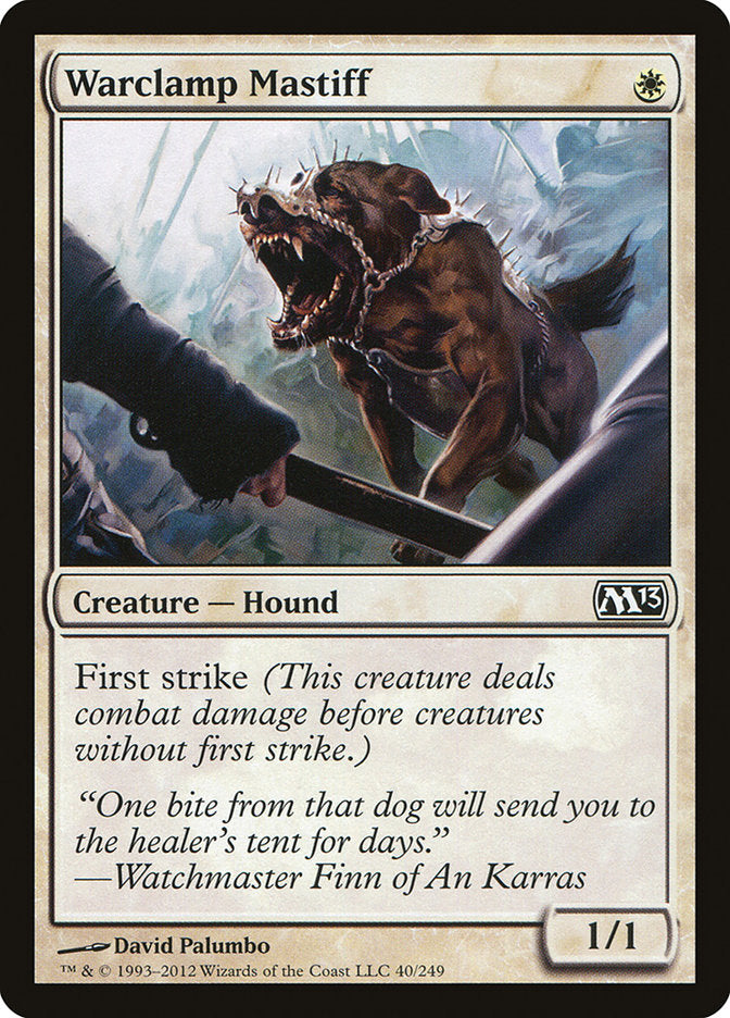 Warclamp Mastiff [Magic 2013] (40)