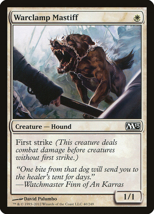 Warclamp Mastiff [Magic 2013] (40)