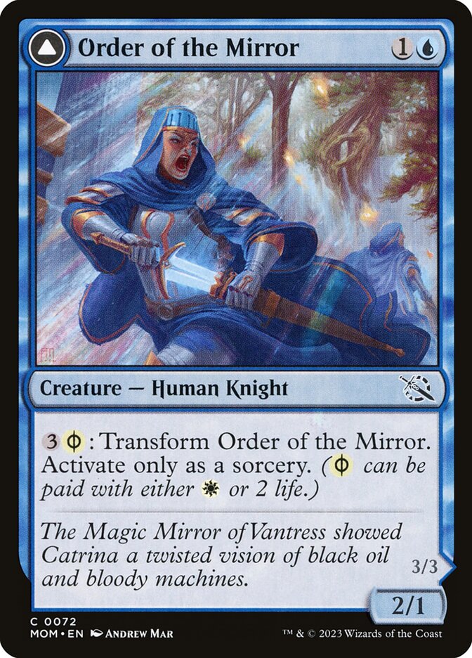 Order of the Mirror // Order of the Alabaster Host [March of the Machine] (72)