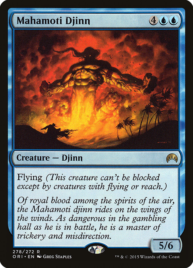 Mahamoti Djinn [Magic Origins] (278)