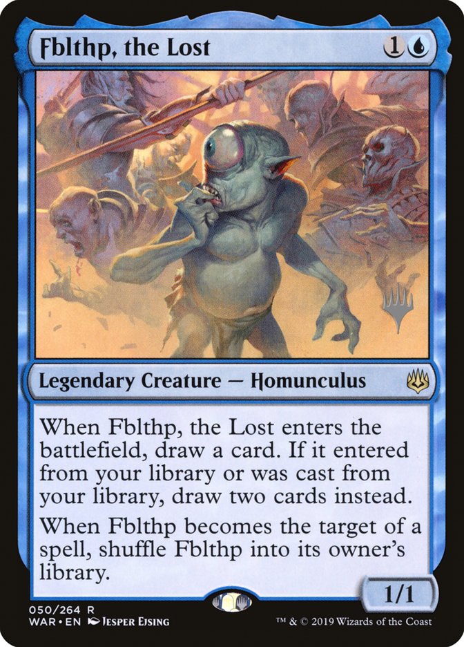 Fblthp, the Lost [War of the Spark Promos] (50p)