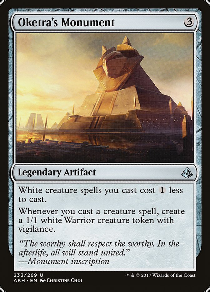 Oketra's Monument [Amonkhet] (233)
